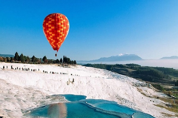 Icmeler Pamukkale+Hot Balloon Tour